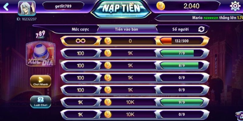 Bí quyết chơi Xóc đĩa 789club hiệu quả