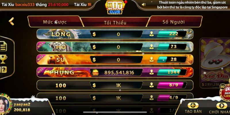 Khám phá thế giới Xóc đĩa Hitclub đầy lôi cuốn